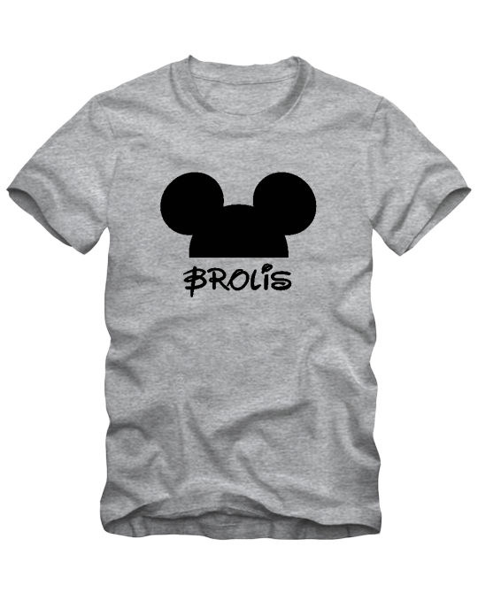 Marškinėliai Mickey brolis Marškinėliai Mickey brolis